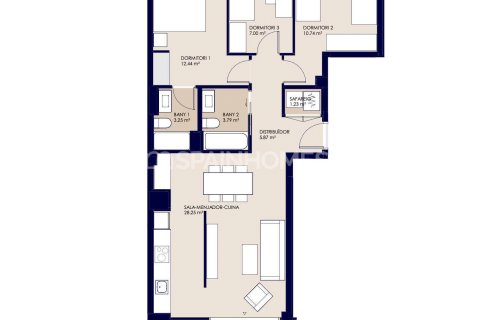 Продажа квартиры в Терраса, Барселона, Испания 3 спальни, 73м2 №120817 - фото 19