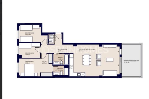Dzīvoklis pārdošanā Terrassa, Barcelona, Spānijā 4 istabas, 94 m2 Nr. 120818 - attēls 19