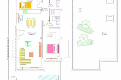 Villa for sale in San Javier, Murcia, Spain 3 bedrooms, 85 sq.m. No. 120750 - photo 8