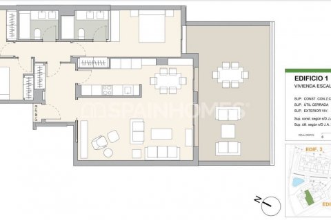 Продажа квартиры в Касарес, Малага, Испания 3 спальни, 87м2 №121747 - фото 10