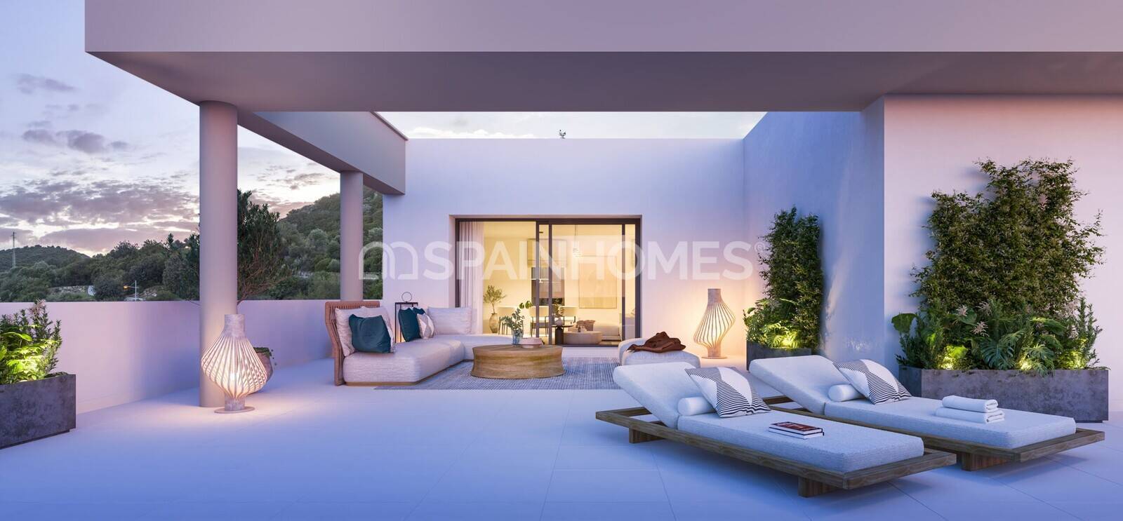 Penthouse w Estepona, Malaga, Hiszpania 2 sypialnie, 88 mkw. nr 121744
