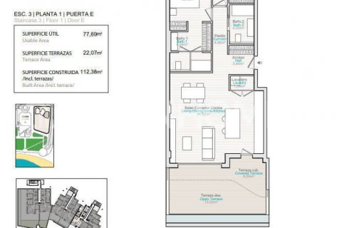 Продажа пентхауса в Вильяхойоса, Аликанте, Испания 3 спальни, 127м2 №121742 - фото 12