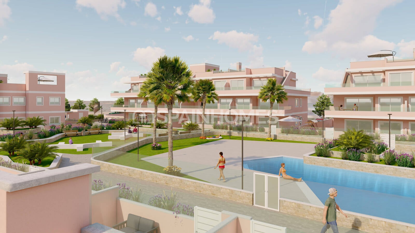 Apartment in Pilar de la Horadada, Alicante, Spain 3 bedrooms, 100 sq.m. No. 121465