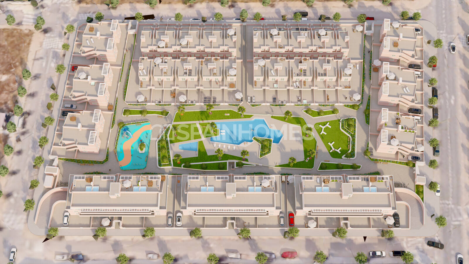 Apartment in Pilar de la Horadada, Alicante, Spain 3 bedrooms, 100 sq.m. No. 121465