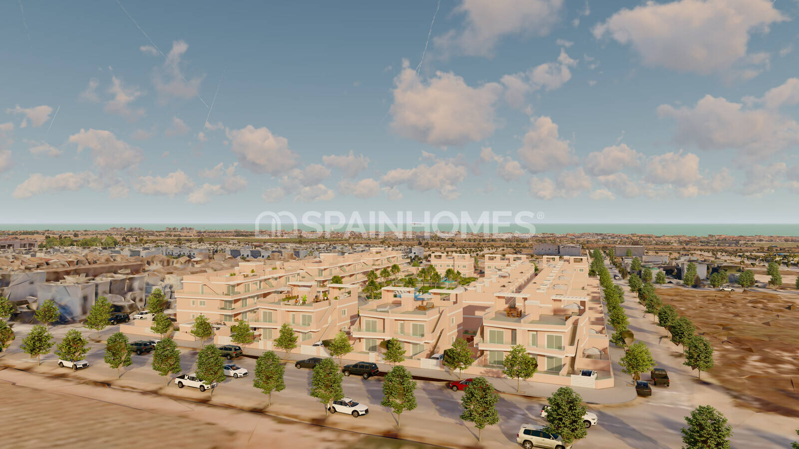 Apartment in Pilar de la Horadada, Alicante, Spain 3 bedrooms, 100 sq.m. No. 121465