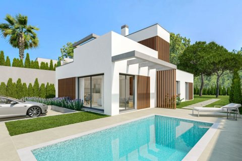Продажа виллы в Бенидорм, Аликанте, Испания 3 спальни, 282м2 №123618 - фото 1