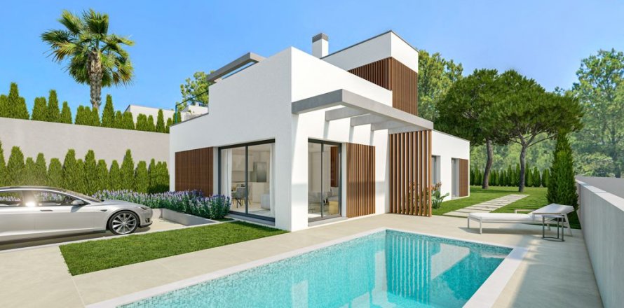Вилла в Бенидорм, Аликанте, Испания 3 спальни, 282м2 №123618