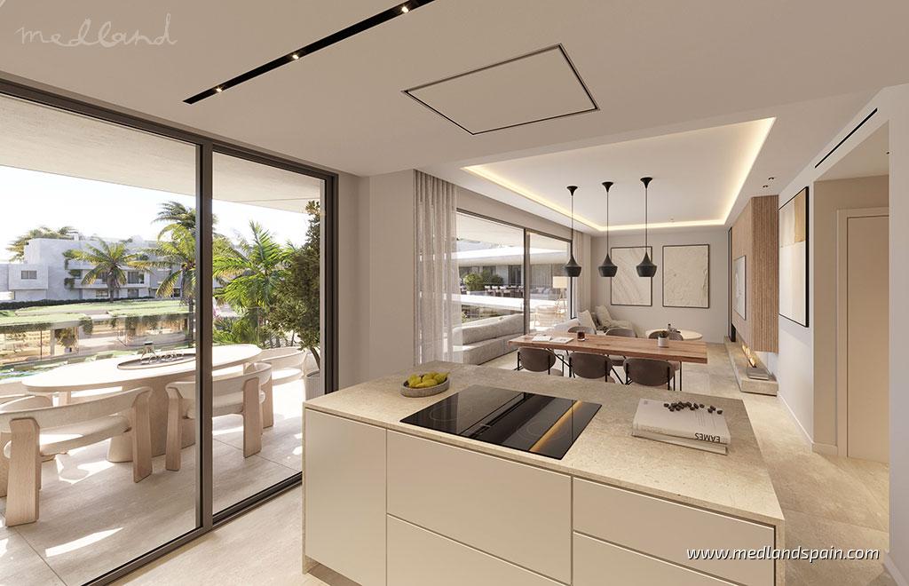 Apartment in Estepona, Malaga, Spain 1 bedroom, 67 sq.m. No. 130201