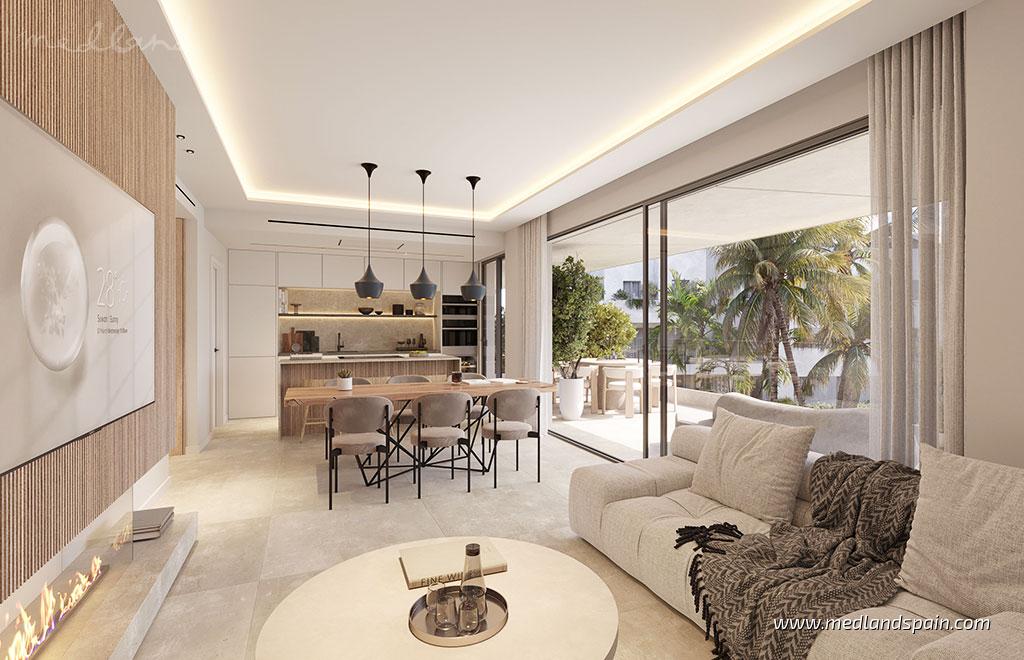 Apartment in Estepona, Malaga, Spain 1 bedroom, 67 sq.m. No. 130201