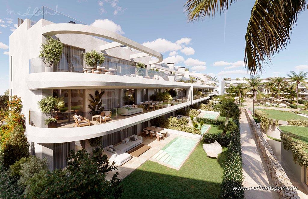 Apartment in Estepona, Malaga, Spain 1 bedroom, 67 sq.m. No. 130201