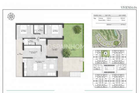 Penthouse for sale Fuente Alamo, Murcia, Spain 2 bedrooms, 74 sq.m. No. 131231 - photo 7