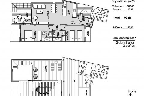 Penthouse Guardamar del Segura, Alicante, Hiszpania 2 sypialnie, 80 mkw. nr 128449 – zdjęcie 20