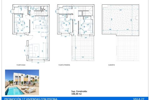Villa zum Verkauf in San Fulgencio, Alicante, Spanien 3 Schlafzimmer, 108 m2 Nr. 128454 - Foto 7