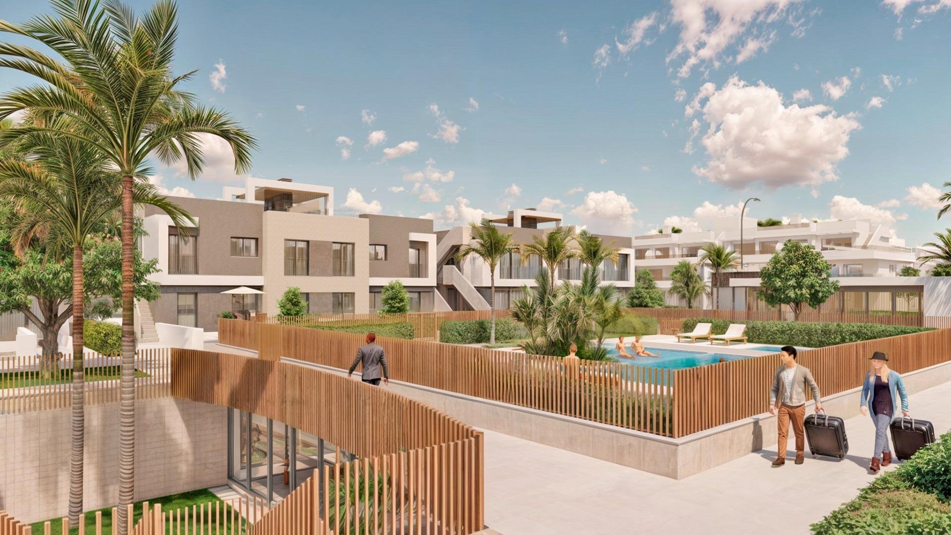 Penthäuser in Pilar de la Horadada, Alicante, Spanien 3 Schlafzimmer, 81 m2 Nr. 120159