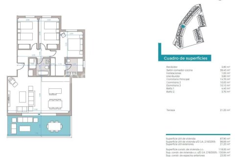 Huoneisto myytävänä Estepona, Malaga, Espanja, 3 makuuhuonetta, 100 m2 No. 131291 - kuva 19