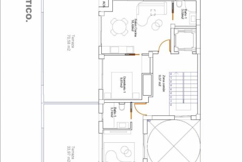 Penthouse for sale Guardamar del Segura, Alicante, Spain 1 bedroom, 38 sq.m. No. 128456 - photo 13