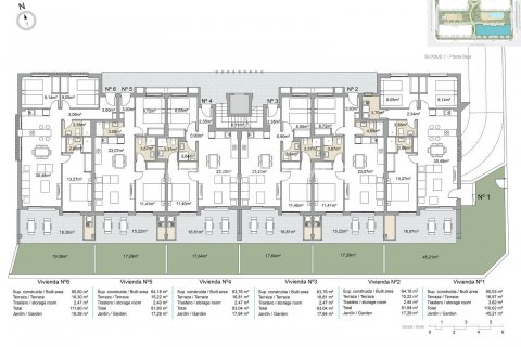 Apartment for sale Pilar de la Horadada, Alicante, Spain 2 bedrooms, 66 sq.m. No. 121290 - photo 3