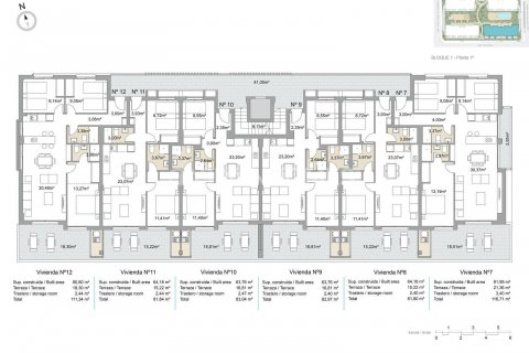 Apartment for sale Pilar de la Horadada, Alicante, Spain 2 bedrooms, 66 sq.m. No. 121290 - photo 4