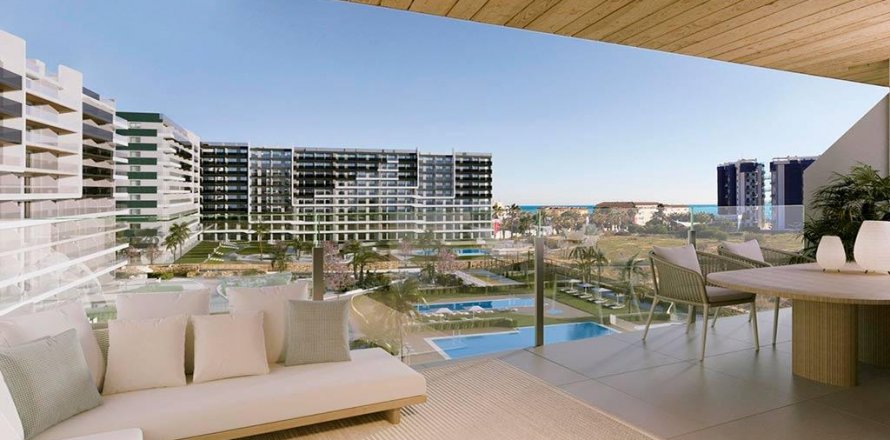Apartment Punta Prima, Alicante, Spain 2 bedrooms, 71 sq.m. No. 129512