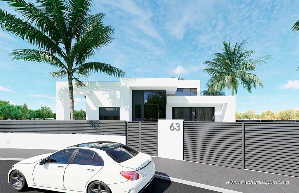 Villa en Los Alcázares, Murcia, España 3 dormitorios, 335 m2 No. 129506