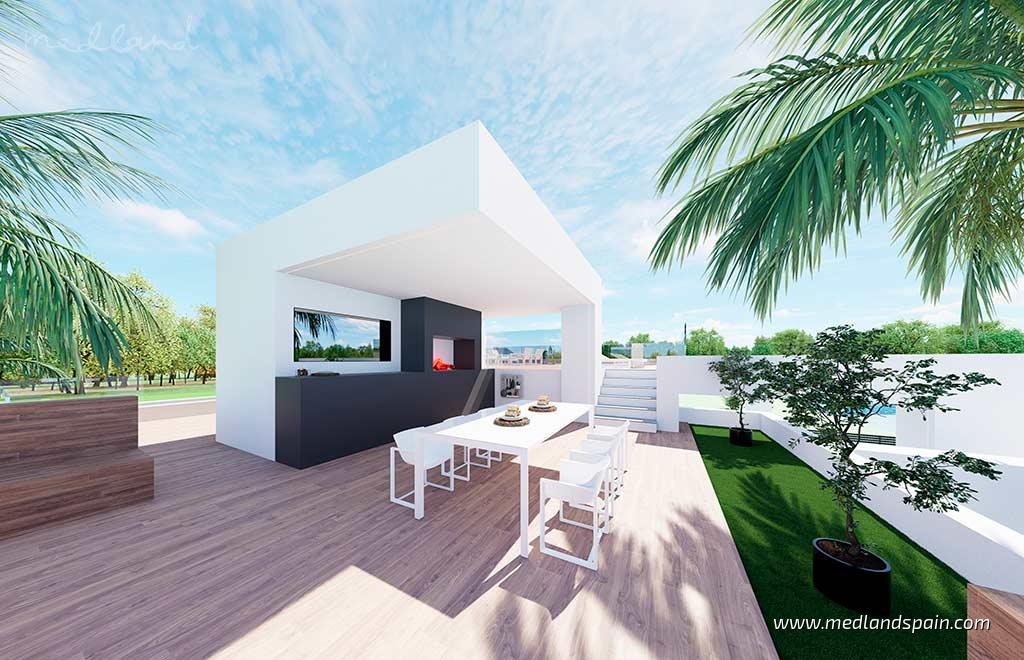 Villa en Los Alcázares, Murcia, España 3 dormitorios, 335 m2 No. 129506