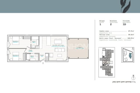 Продажа квартиры в Дения, Аликанте, Испания 2 спальни, 67м2 №121128 - фото 25