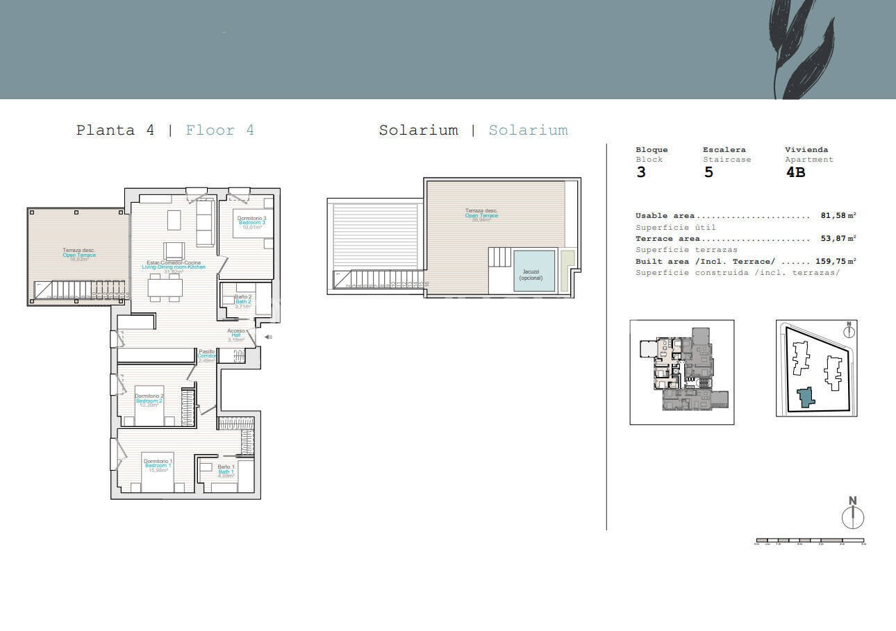 Wohnung in Denia, Alicante, Spanien 2 Schlafzimmer, 67 m2 Nr. 121128