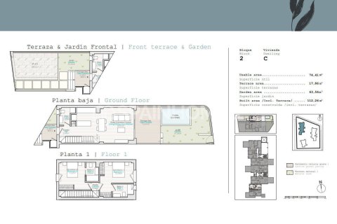 Продажа квартиры в Дения, Аликанте, Испания 2 спальни, 67м2 №121128 - фото 21