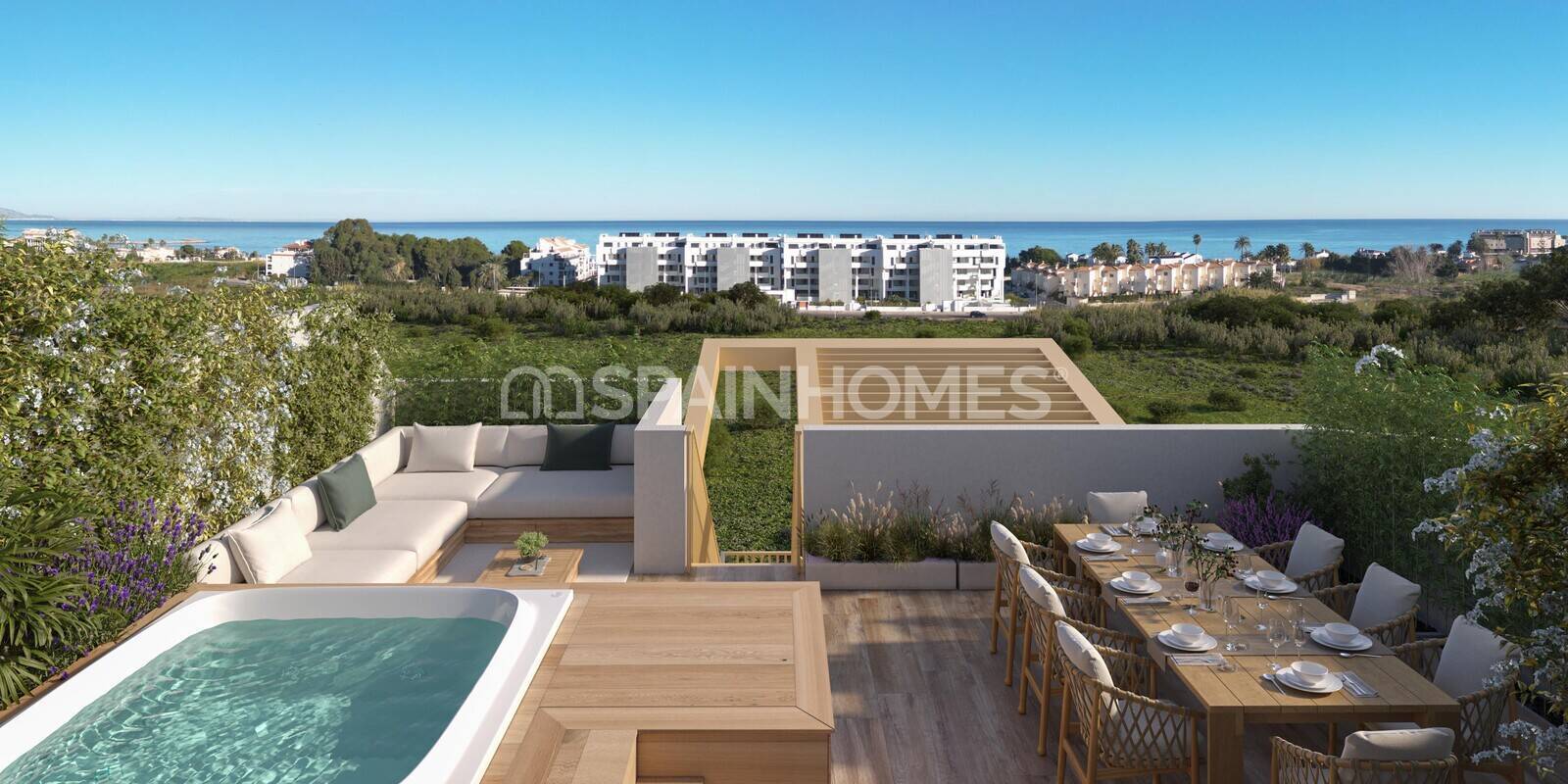 Wohnung in Denia, Alicante, Spanien 2 Schlafzimmer, 67 m2 Nr. 121128