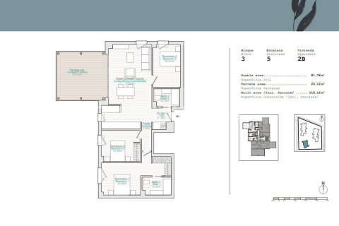 Apartamento en venta Dénia, Alicante, España 2 dormitorios, 67 m2 No. 121128 - foto 8