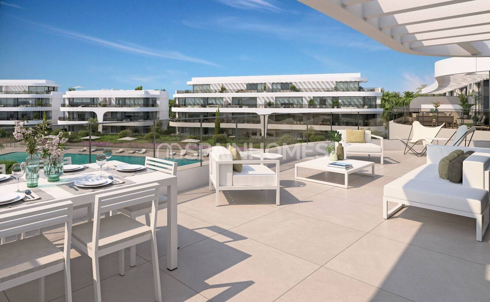 Appartamento a Estepona, Malaga, Spagna 2 camere da letto, 97 mq. N° 121123