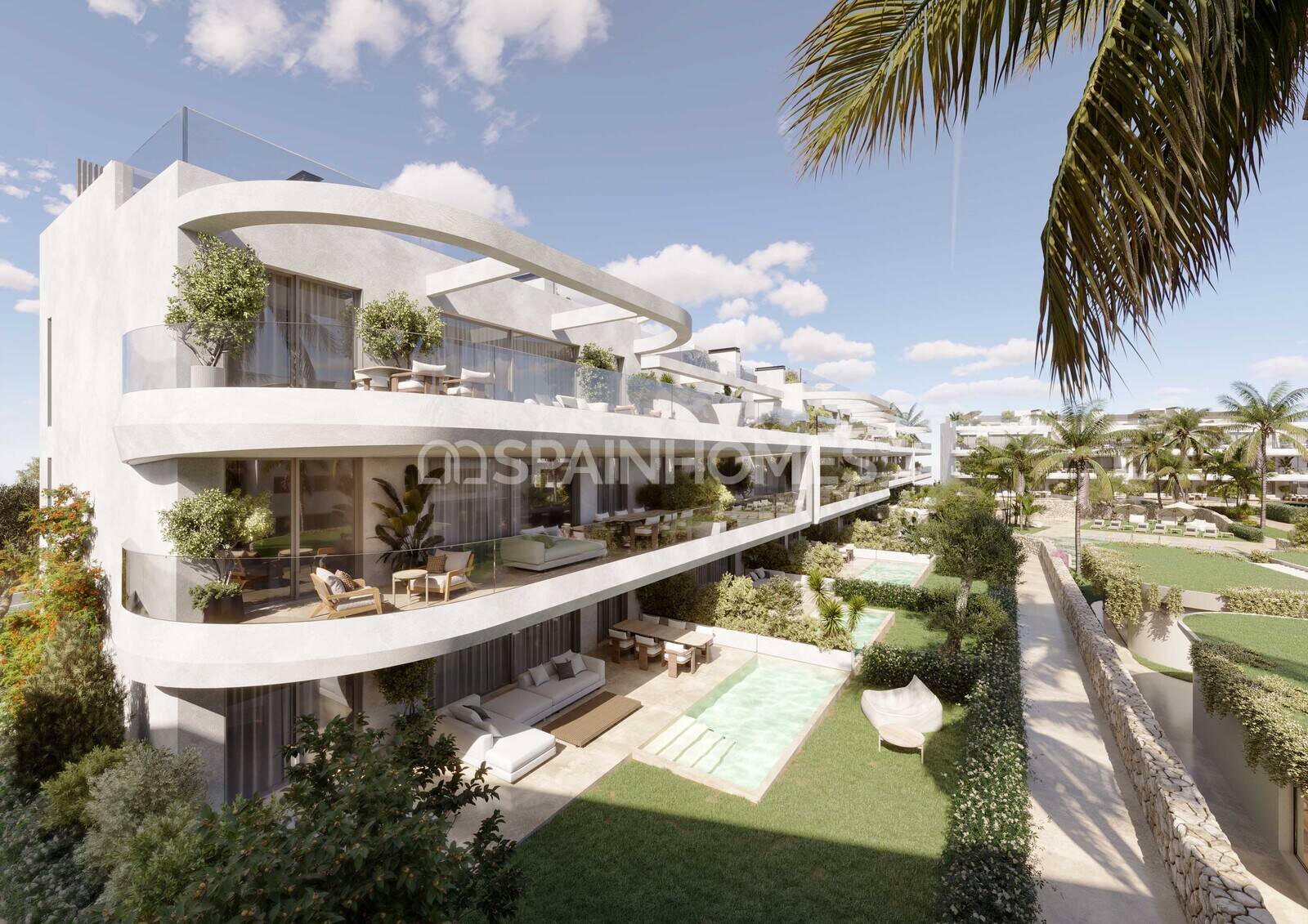 Apartment in Estepona, Malaga, Spain 1 bedroom, 48 sq.m. No. 131104