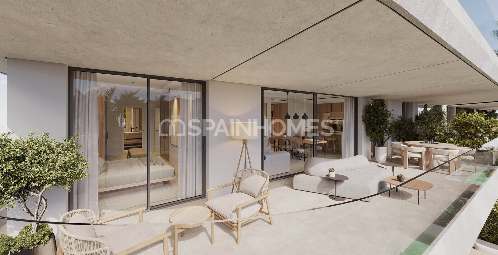 Apartment in Estepona, Malaga, Spain 1 bedroom, 48 sq.m. No. 131104