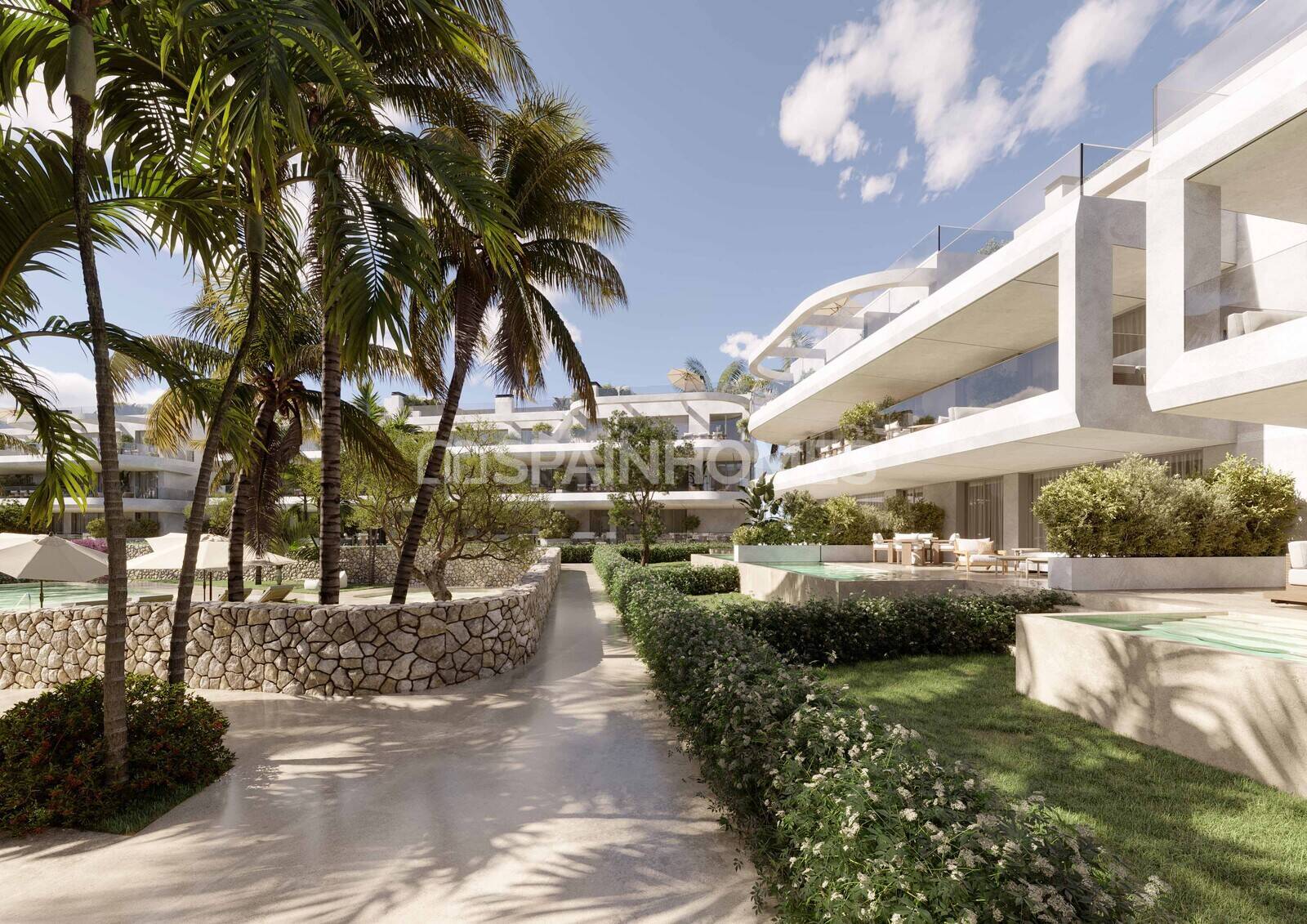Apartment in Estepona, Malaga, Spain 1 bedroom, 48 sq.m. No. 131104