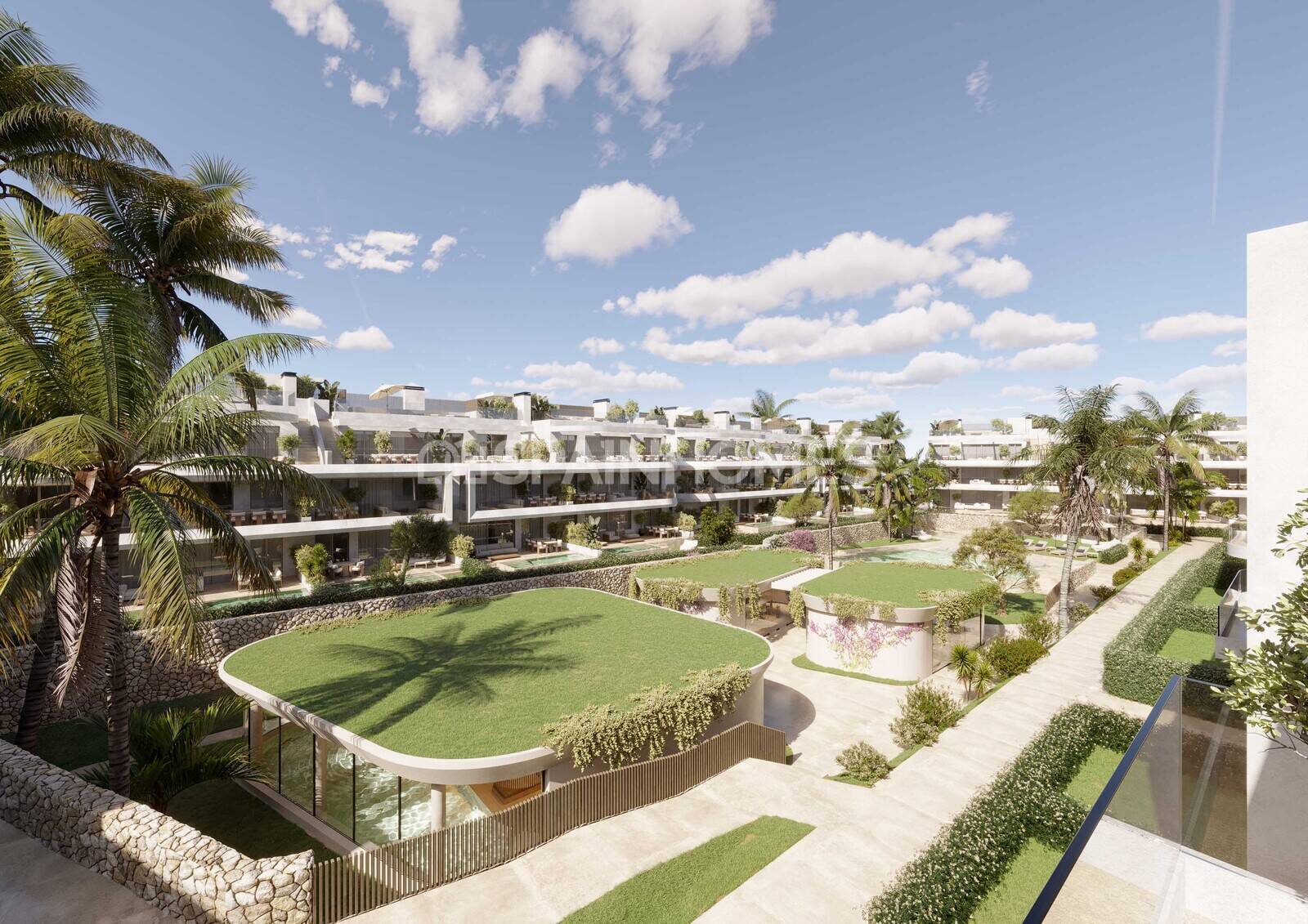 Apartment à Estepona, Malaga, Espagne 1 chambre, 45 m2 No. 131103