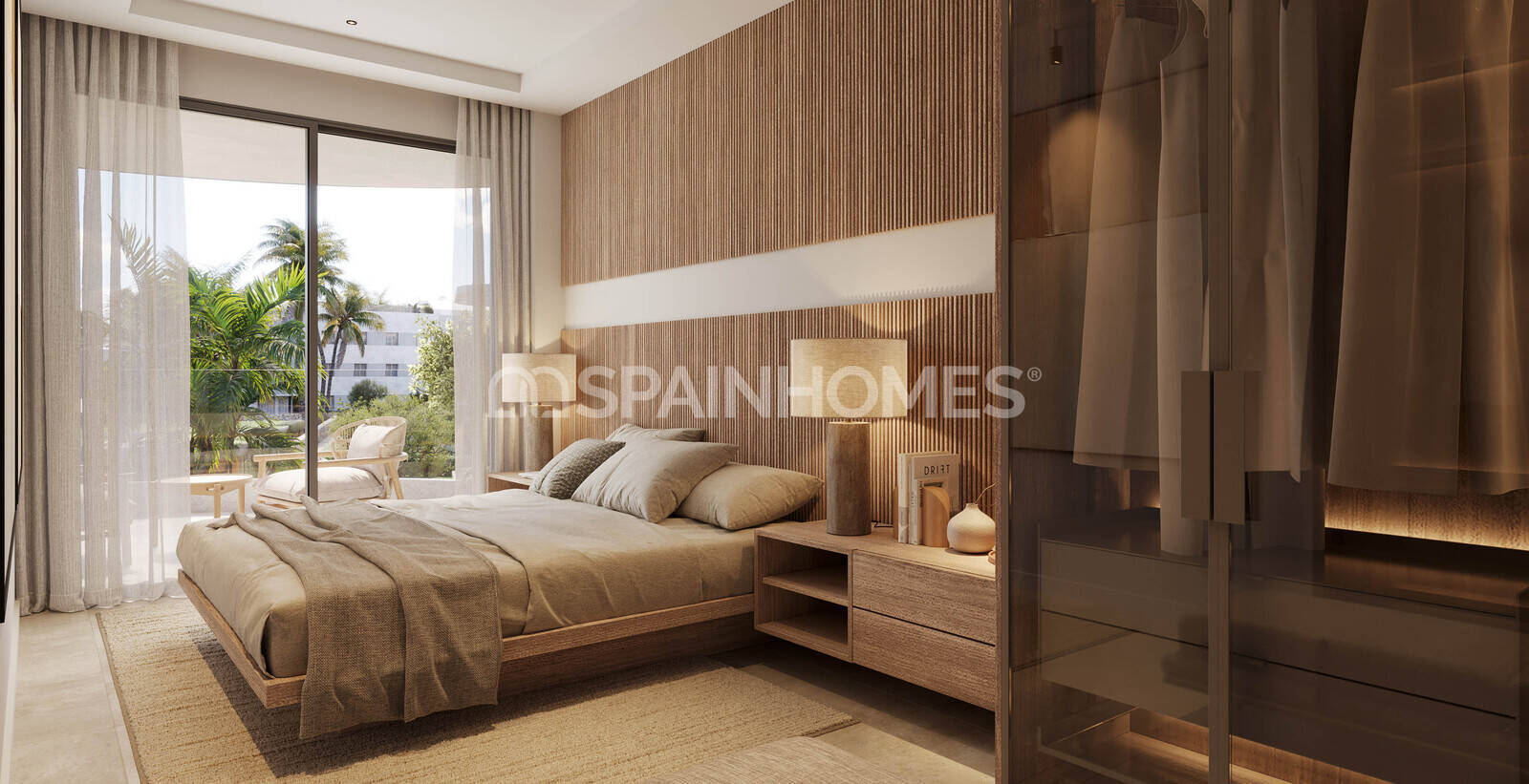 Apartment à Estepona, Malaga, Espagne 1 chambre, 45 m2 No. 131103