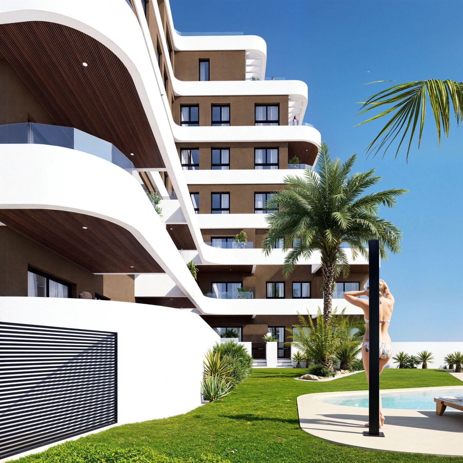 Penthouse à Guardamar del Segura, Alicante, Espagne 3 chambres,  No. 132053