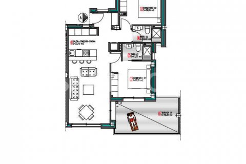 Penthäuser zum Verkauf Torrevieja, Alicante, Spanien 2 Schlafzimmer, 87 m2 Nr. 131078 - Foto 8