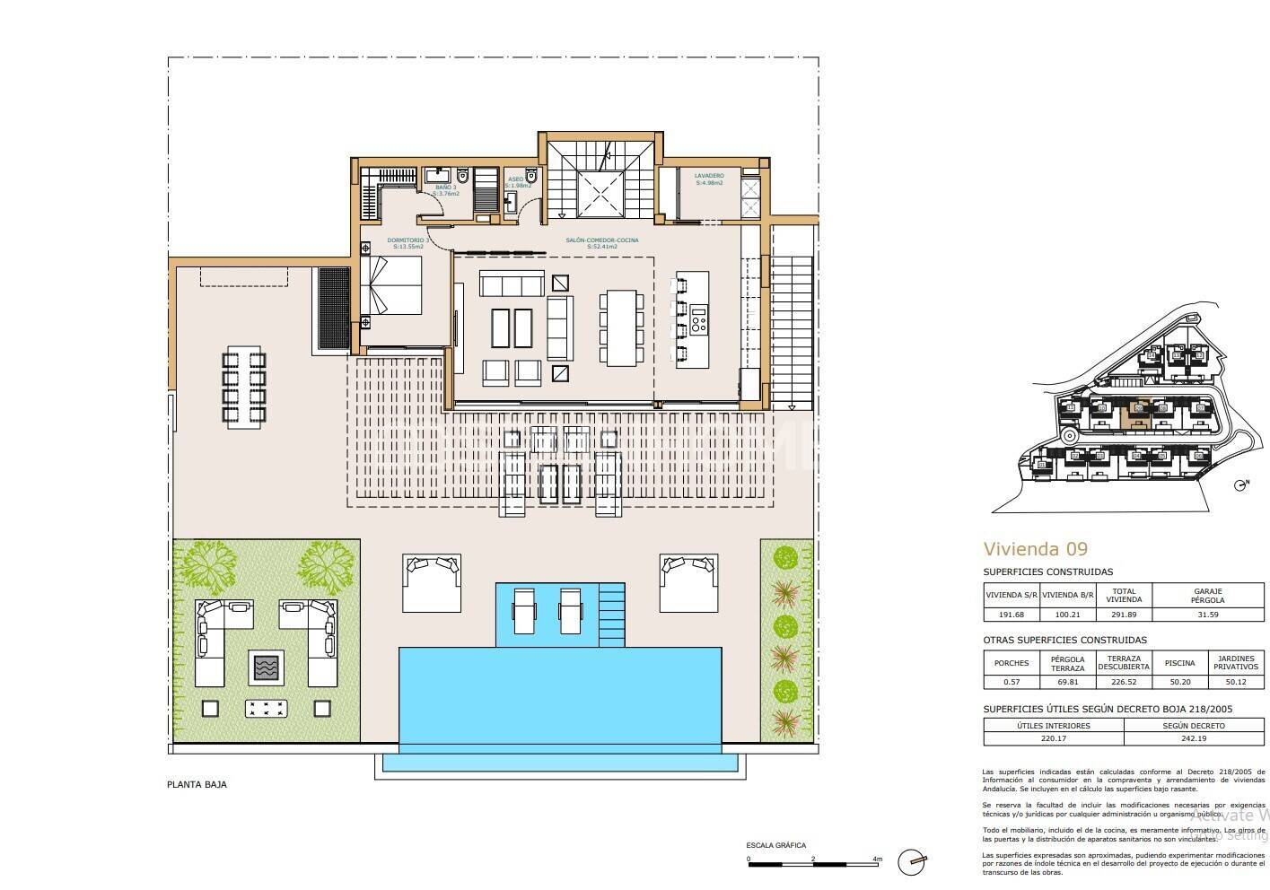 Villa en Almuñécar, Granada, España 3 dormitorios, 220 m2 No. 120946