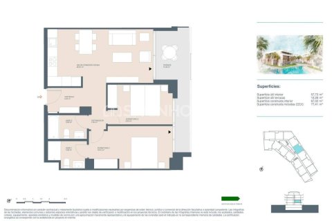 Penthouse for sale in Javea, Alicante, Spain 3 bedrooms, 83 sq.m. No. 131298 - photo 12