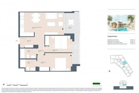 Attico in vendita Javea, Alicante, Spagna 3 camere da letto, 83 mq. N° 131298 - foto 12