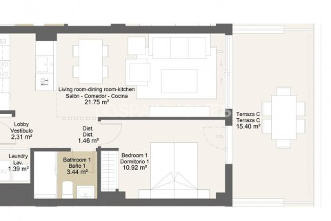 Lägenhet till salu i Velez-Malaga, Malaga, Spanien 2 sovrum, 80 kvm. Nr. 131301 - foto 15
