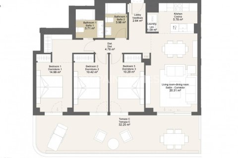 Lägenhet till salu i Velez-Malaga, Malaga, Spanien 2 sovrum, 80 kvm. Nr. 131301 - foto 17