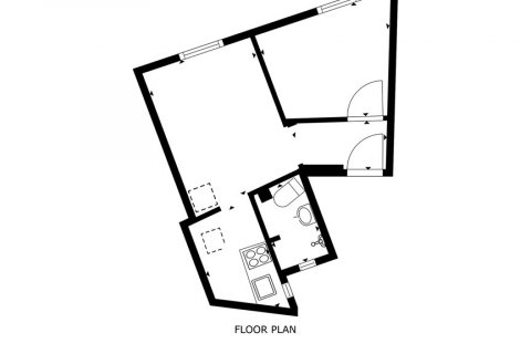 Продажа квартиры в Мадрид, Испания 1 спальня, 38м2 №124510 - фото 24