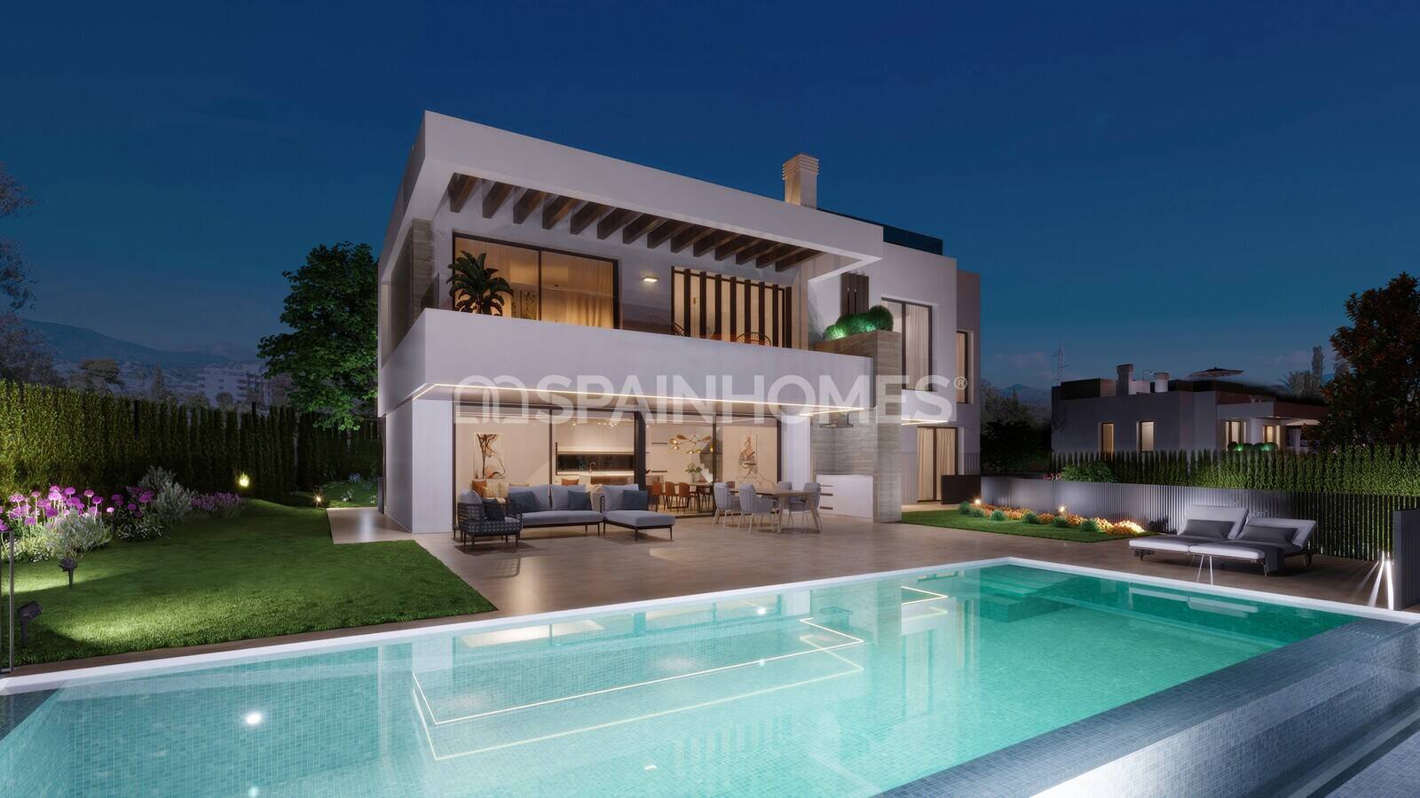 Villa in Estepona, Malaga, Spain 4 bedrooms, 356 sq.m. No. 121008