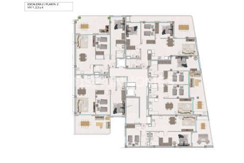 Apartamento en venta en Santa Pola, Alicante, España 2 dormitorios, 82 m2 No. 121009 - foto 14