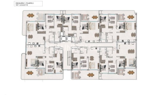 Penthouse for sale in Santa Pola, Alicante, Spain 2 bedrooms, 94 sq.m. No. 121011 - photo 9