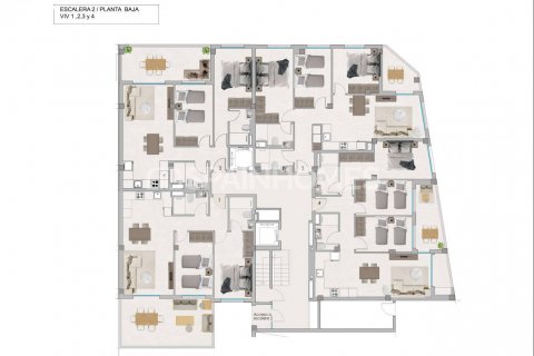 Dzīvoklis pārdošanā Santa Pola, Alicante, Spānijā 3 istabas, 128 m2 Nr. 121012 - attēls 8