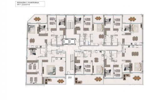 Dzīvoklis pārdošanā Santa Pola, Alicante, Spānijā 3 istabas, 128 m2 Nr. 121012 - attēls 2