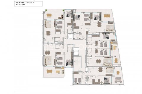 Wohnung zum Verkauf Santa Pola, Alicante, Spanien 3 Schlafzimmer, 120 m2 Nr. 121010 - Foto 10